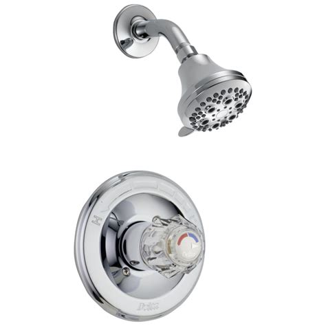  May also be used with 2-handle bathroom sink faucets. . Lowes delta shower faucet
